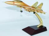 Metal Aricraft Model Trophy military models golden aircraft